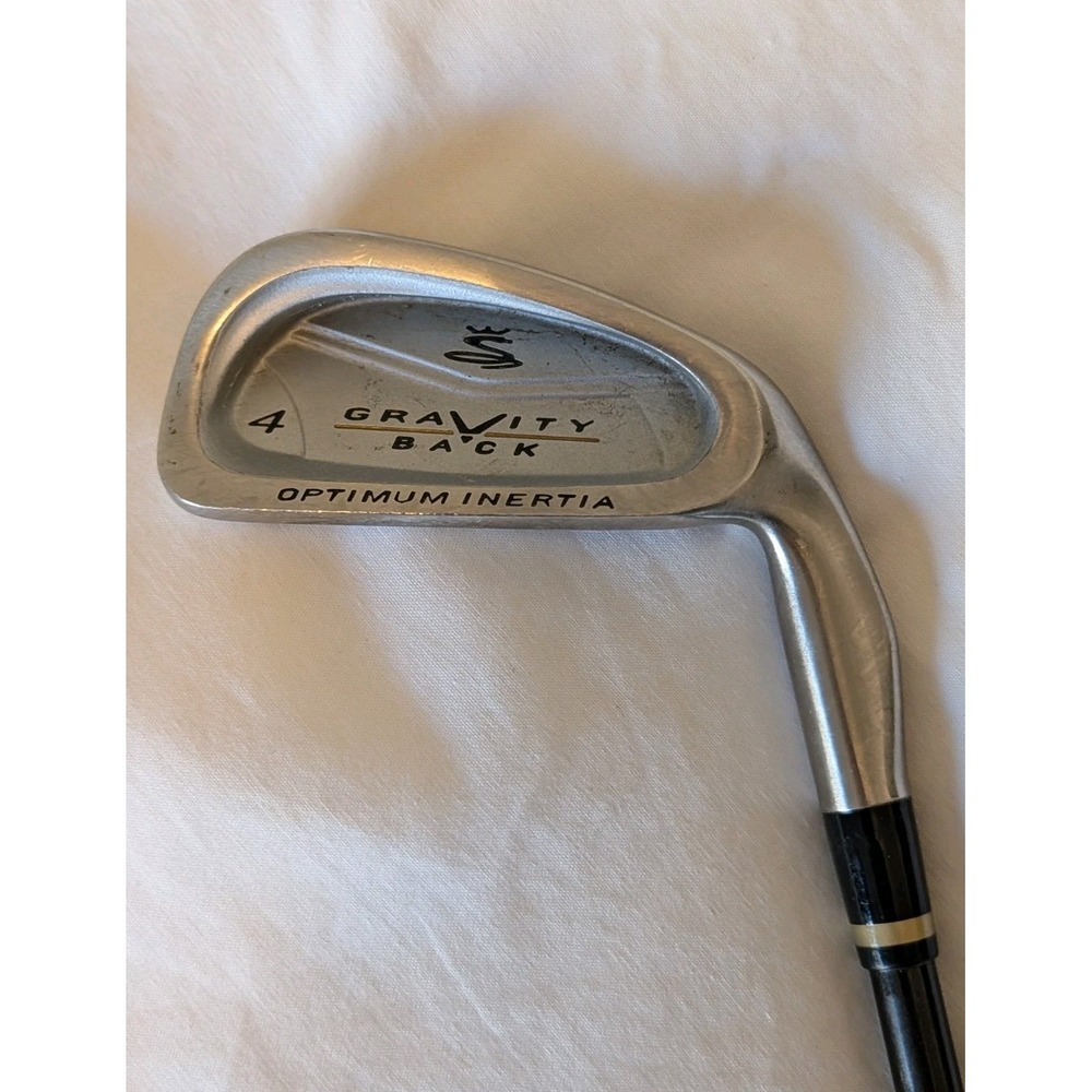 Cobra Gravity Back Optimum Inertia 4 Iron w/ R-flex Graphite RH Golf Club